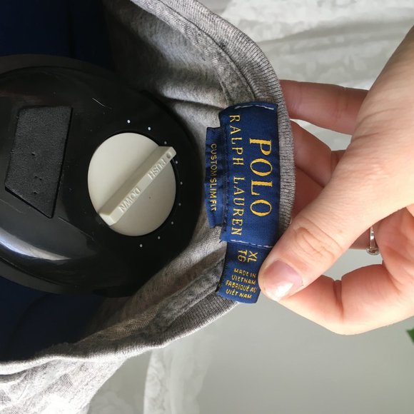 Polo grey T-shirt - Picture 3 of 4